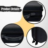 Maxbell yo Balls Storage Case Pouch Double Zippers Outdoor Equipment Storage Handbag Black