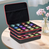 Maxbell yo Balls Storage Case Pouch Double Zippers Outdoor Equipment Storage Handbag Red