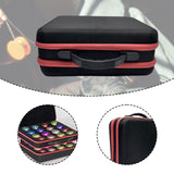 Maxbell yo Balls Storage Case Pouch Double Zippers Outdoor Equipment Storage Handbag Red