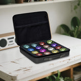 Maxbell Yoyo Storage Case Outdoor Equipment Bag Protector Shockproof Pouch Organizer black