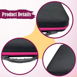 Maxbell Yoyo Storage Case Outdoor Equipment Bag Protector Shockproof Pouch Organizer Rose red