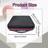 Maxbell Yoyo Storage Case Outdoor Equipment Bag Protector Shockproof Pouch Organizer Rose red