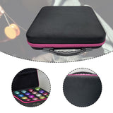 Maxbell Yoyo Storage Case Outdoor Equipment Bag Protector Shockproof Pouch Organizer Rose red