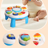 Maxbell Baby Activity Table Portable Preschool Learning for Boys Girls Kids Children white