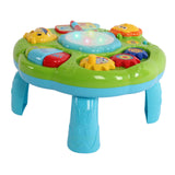 Maxbell Baby Activity Table Portable Preschool Learning for Boys Girls Kids Children green