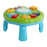 Maxbell Baby Activity Table Portable Preschool Learning for Boys Girls Kids Children green