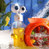 Maxbell Baby Bath Toy Funny Water Sprinkler for Children's Day Baby Shower Traveling Red