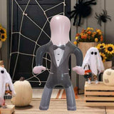 Maxbell Inflatable Body Form Halloween Decorations Blowup Dummy Body Costume Display pink