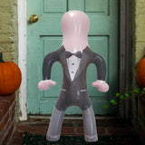 Maxbell Inflatable Body Form Halloween Decorations Blowup Dummy Body Costume Display pink