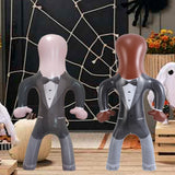 Maxbell Inflatable Body Form Halloween Decorations Blowup Dummy Body Costume Display pink