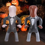 Maxbell Inflatable Body Form Halloween Decorations Blowup Dummy Body Costume Display pink