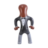 Maxbell Inflatable Body Form Halloween Decorations Blowup Dummy Body Costume Display brown