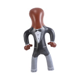 Maxbell Inflatable Body Form Halloween Decorations Blowup Dummy Body Costume Display brown