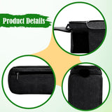 Maxbell Stroller Organizer Shopping Bag Easy Clean Stroller Bag for Home Use Outside Black