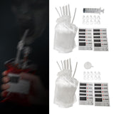 Maxbell 10Pcs Halloween Drinks Bags Party Drinking Pouches for Party with 60ml syringe