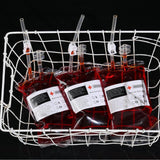 Maxbell 10Pcs Halloween Drinks Bags Party Drinking Pouches for Party without 60ml syringe