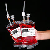 Maxbell 10Pcs Halloween Drinks Bags Party Drinking Pouches for Party without 60ml syringe