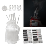 Maxbell 10Pcs Halloween Drinks Bags Party Drinking Pouches for Party without 60ml syringe