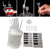 Maxbell 10Pcs Halloween Drinks Bags Party Drinking Pouches for Party without 60ml syringe