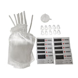 Maxbell 10Pcs Halloween Drinks Bags Party Drinking Pouches for Party without 60ml syringe