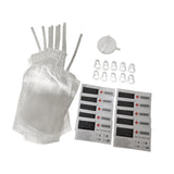 Maxbell 10Pcs Halloween Drinks Bags Party Drinking Pouches for Party without 60ml syringe