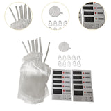 Maxbell 10Pcs Halloween Drinks Bags Party Drinking Pouches for Party without 60ml syringe