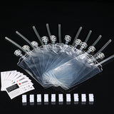 Maxbell 10Pcs Halloween Drinks Bags Party Drinking Pouches for Party without 60ml syringe