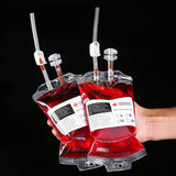 Maxbell 10Pcs Halloween Drinks Bags Party Drinking Pouches for Party without 60ml syringe