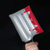 Maxbell Inflatable Halloween Knife Prop Scary Horror Prank Prop for Cosplay Supplies Square