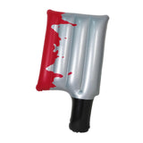 Maxbell Inflatable Halloween Knife Prop Scary Horror Prank Prop for Cosplay Supplies Square