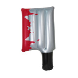 Maxbell Inflatable Halloween Knife Prop Scary Horror Prank Prop for Cosplay Supplies Square
