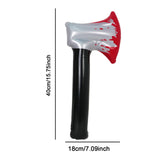 Maxbell Inflatable Halloween Knife Prop Scary Horror Prank Prop for Cosplay Supplies Axe