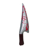 Maxbell Inflatable Halloween Knife Prop Scary Horror Prank Prop for Cosplay Supplies Pointed