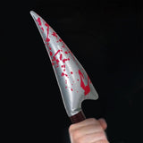 Maxbell Inflatable Halloween Knife Prop Scary Horror Prank Prop for Cosplay Supplies Pointed