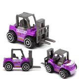 Maxbell 6 Pieces Alloy Engineering Vehicle Model Diecast Vehicle Toy Set for Present