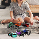 Maxbell 6 Pieces Alloy Engineering Vehicle Model Diecast Vehicle Toy Set for Present