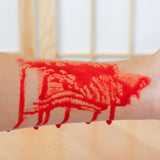Maxbell Fake Bloody Actor Real Color Halloween for Monster Movie Props Haunted Houses fake bloody 25ml
