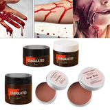 Maxbell Fake Bloody Actor Real Color Halloween for Monster Movie Props Haunted Houses fake bloody 25ml