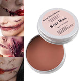 Maxbell Fake Bloody Actor Real Color Halloween for Monster Movie Props Haunted Houses skin wax 50g