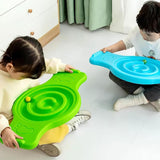 Maxbell Balance Board Wobble Stability Board for Skateboarding Skiing Indoor Outdoor Blue