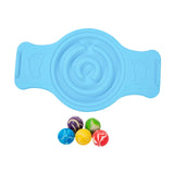 Maxbell Balance Board Wobble Stability Board for Skateboarding Skiing Indoor Outdoor Blue