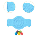 Maxbell Balance Board Wobble Stability Board for Skateboarding Skiing Indoor Outdoor Blue