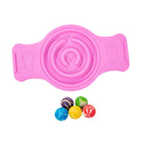 Maxbell Balance Board Wobble Stability Board for Skateboarding Skiing Indoor Outdoor Pink