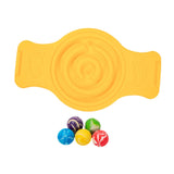 Maxbell Balance Board Wobble Stability Board for Skateboarding Skiing Indoor Outdoor Yellow