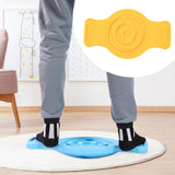 Maxbell Balance Board Wobble Stability Board for Skateboarding Skiing Indoor Outdoor Yellow