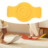 Maxbell Balance Board Wobble Stability Board for Skateboarding Skiing Indoor Outdoor Yellow