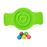 Maxbell Balance Board Wobble Stability Board for Skateboarding Skiing Indoor Outdoor Green