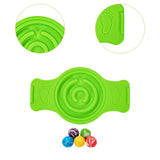 Maxbell Balance Board Wobble Stability Board for Skateboarding Skiing Indoor Outdoor Green