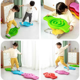 Maxbell Balance Board Wobble Stability Board for Skateboarding Skiing Indoor Outdoor Green