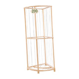 Stuffed Animal Storage Zoo Wooden Toy Organizer for Playroom Kidroom Nursery